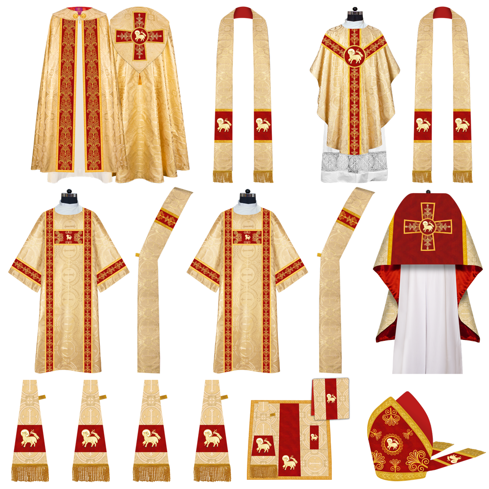 Gothic Highline Mass Set with Liturgical Motif