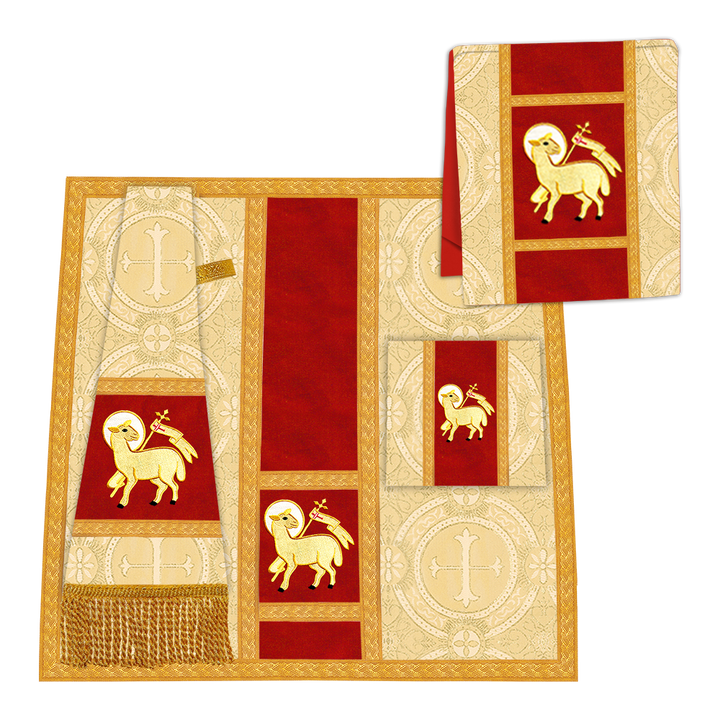 Roman Chasuble with adorned motif