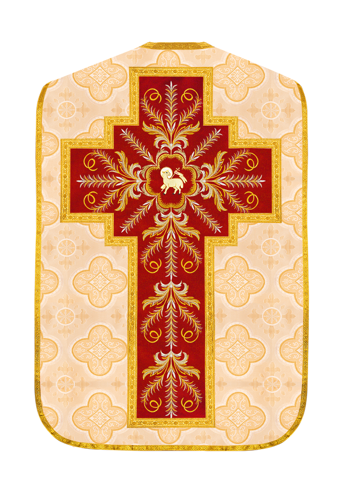 Roman Chasuble with liturgical motifs