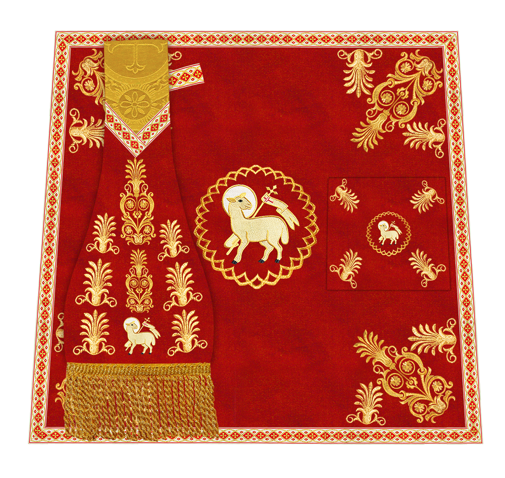 Embroidered Motif and Trims Mass set