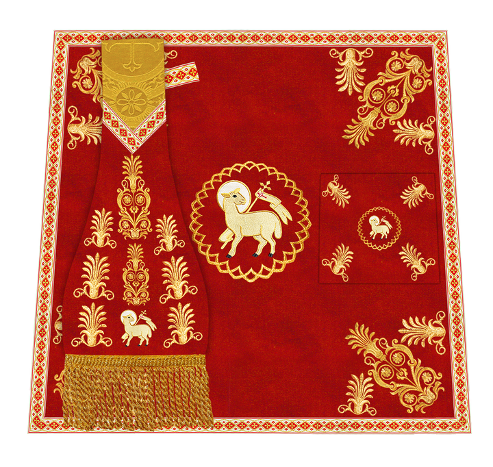 Embroidered Motif and Trims Mass set