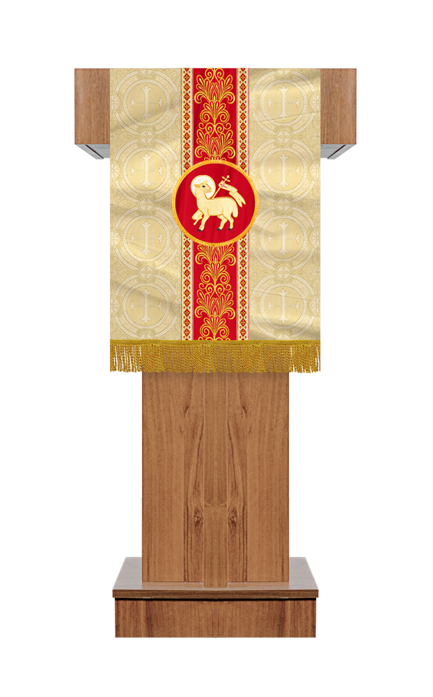 Altar Parament with Motif and Trims