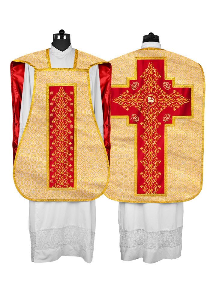 Fiddleback vestment with stole