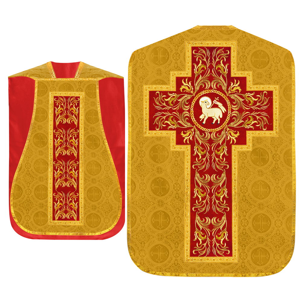 Liturgical Roman Chasuble Vestment