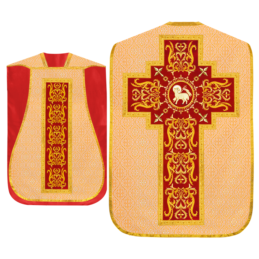 Roman Chasuble with matching stole