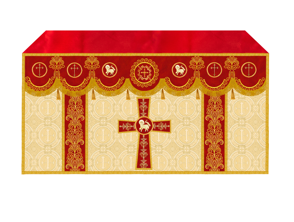 Altar Cloth with Liturgical Motif