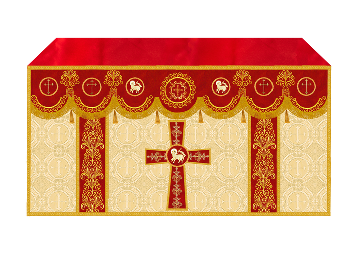 Altar Cloth with Liturgical Motif