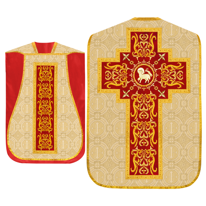 Roman Chasuble with matching stole