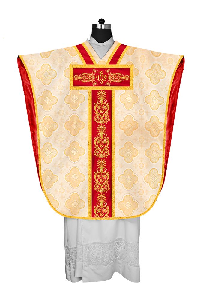 Borromean Chasuble with Adorned Orphrey