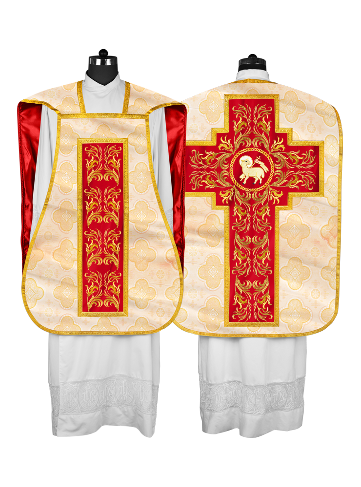 Liturgical Roman Chasuble Vestment