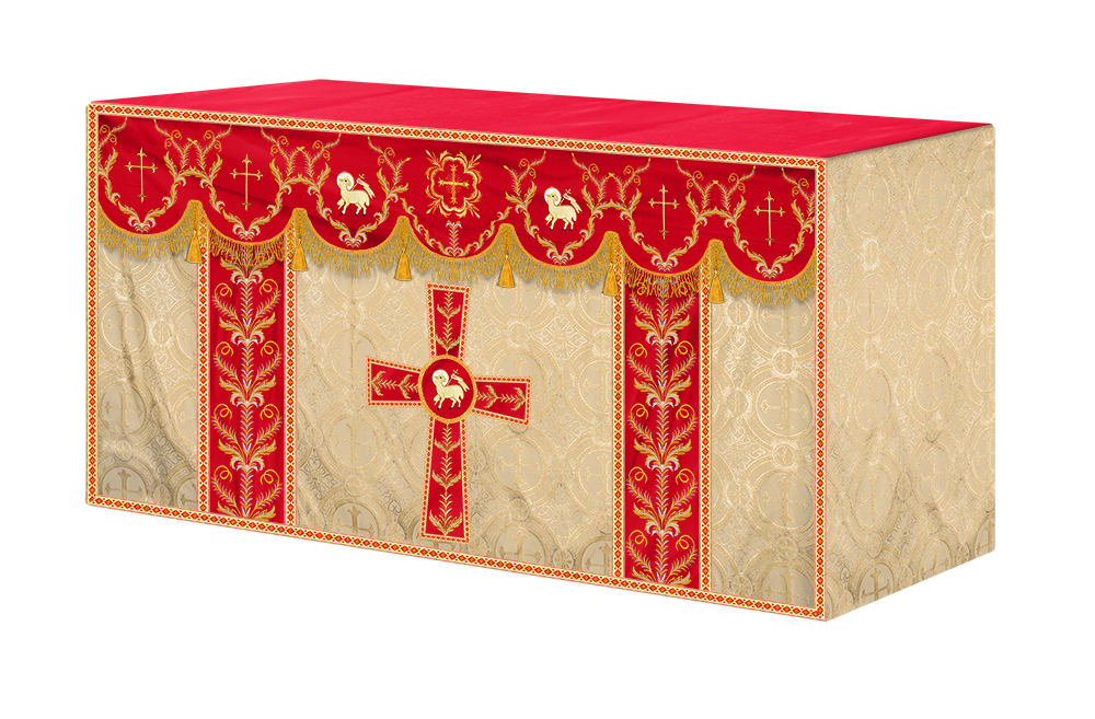 Church Altar Parament with Trims