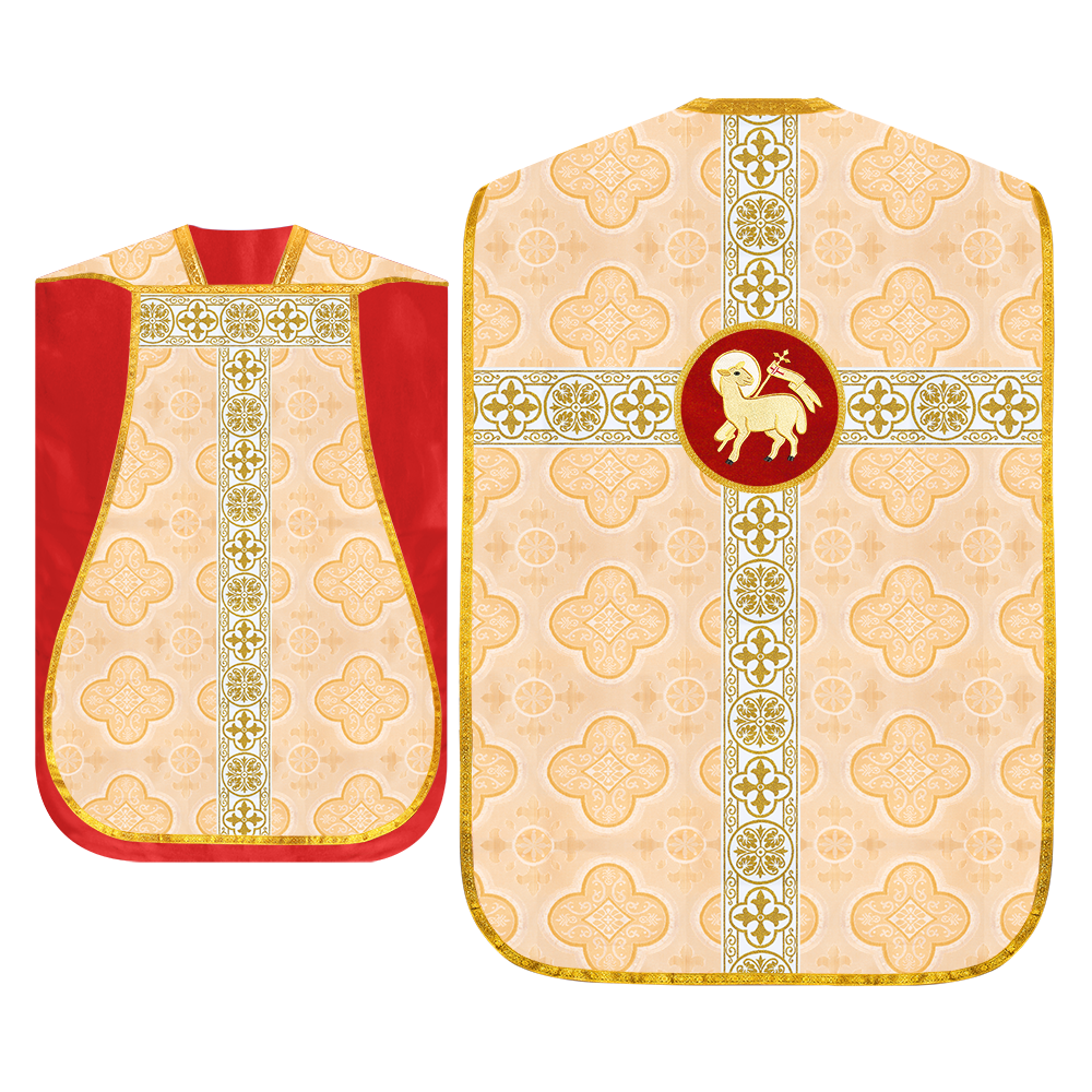 Roman Catholic Chasuble with Spiritual Motif