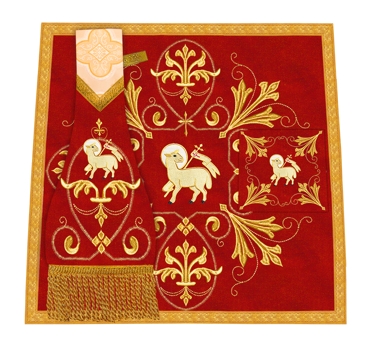 Roman Highline Mass Set with Embroidered Orphrey