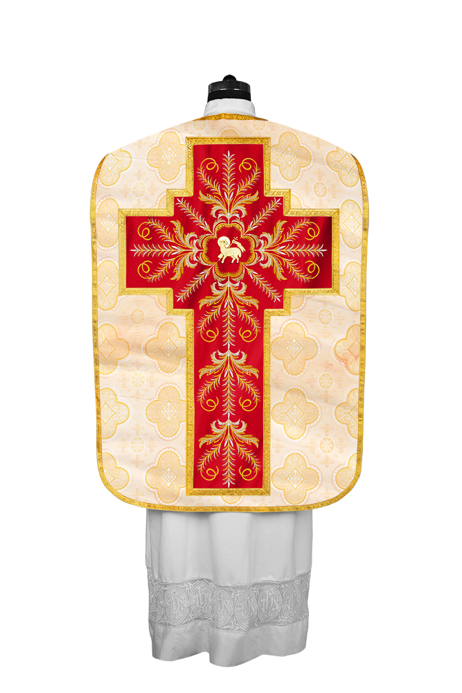Roman Chasuble with liturgical motifs