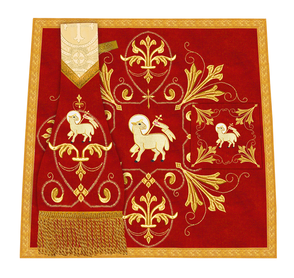 Roman Highline Mass Set with Embroidered Orphrey