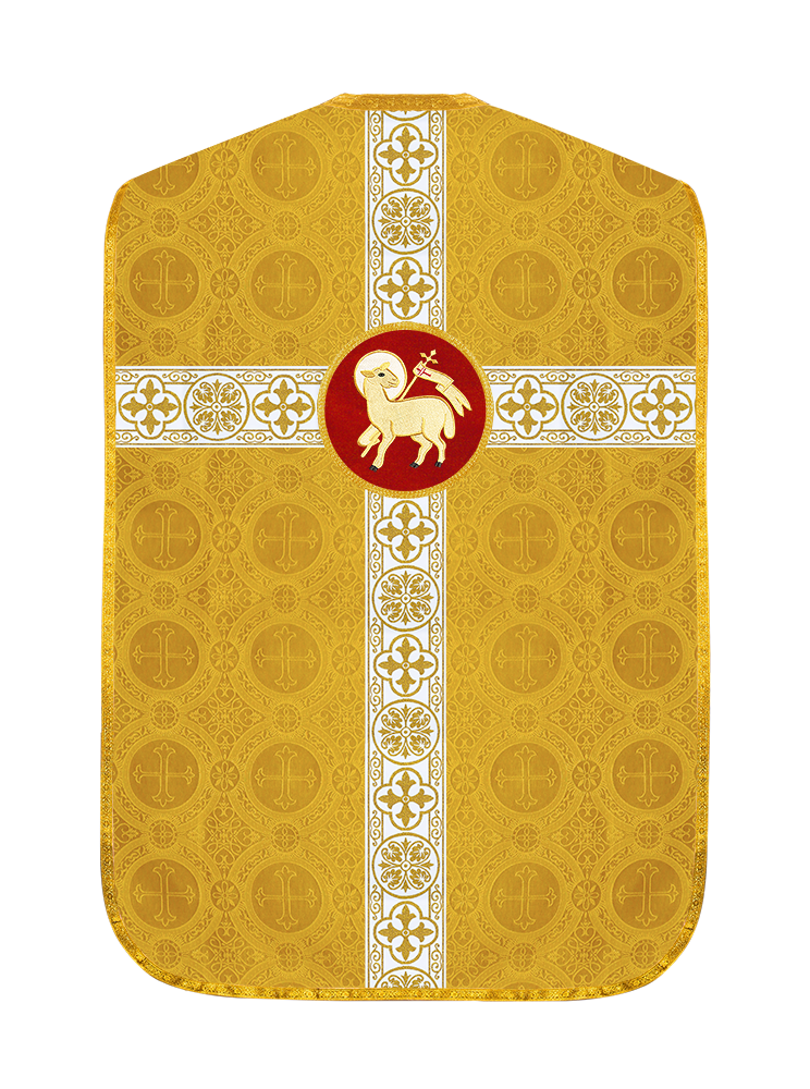 Roman Catholic Chasuble with Spiritual Motif