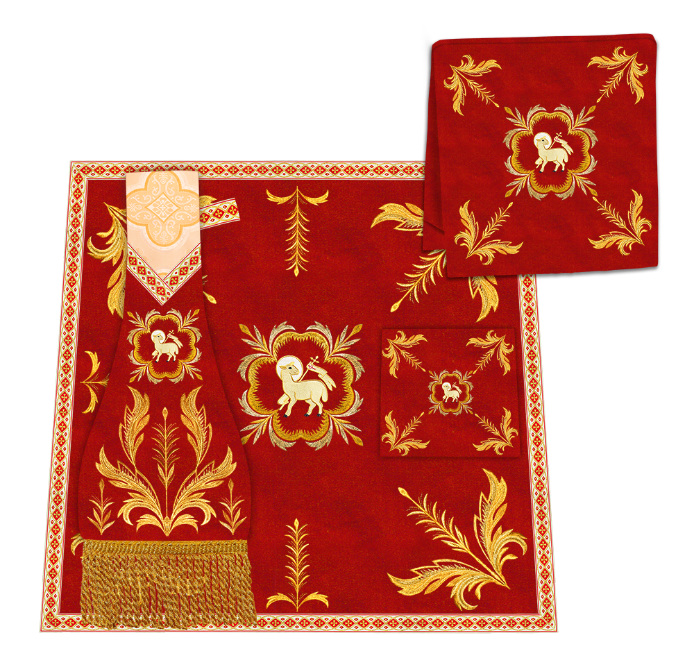 Borromean Chasuble Vestment With Liturgical Trims
