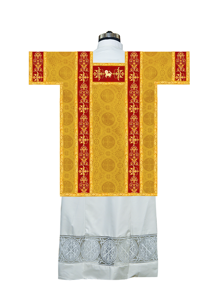 Tunicle Vestment with Adorned Orphrey