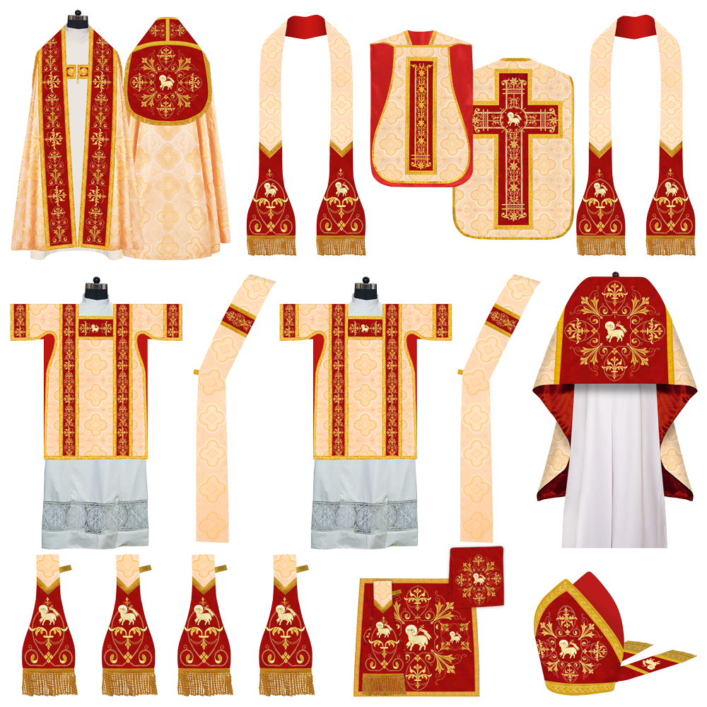 Roman Highline Mass Set with Embroidered Orphrey