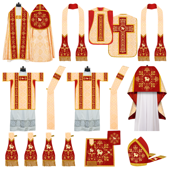 Roman Highline Mass Set with Embroidered Orphrey