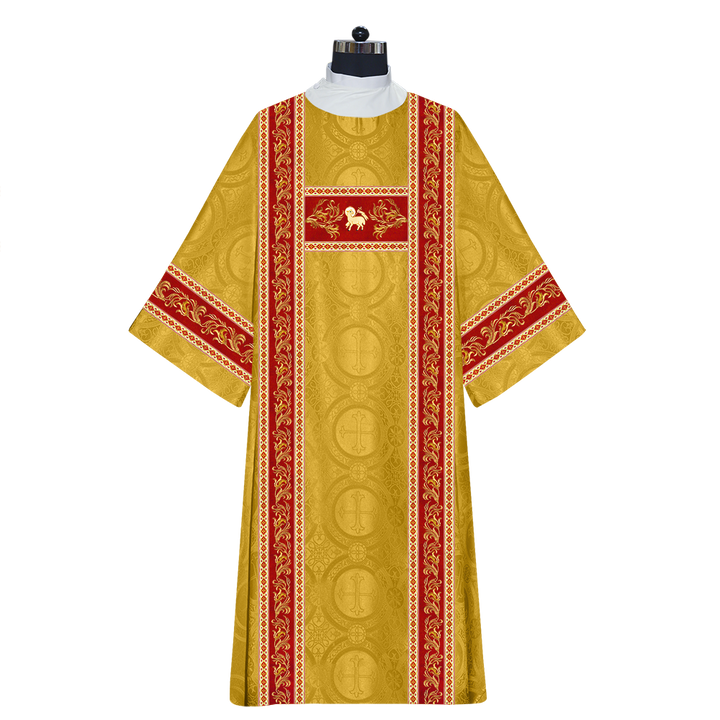 Dalmatics Vestments With Enhanced Embroidery