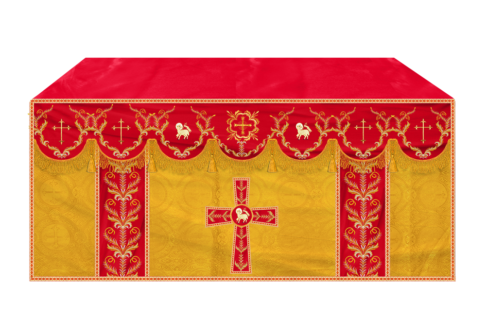 Church Altar Parament with Trims