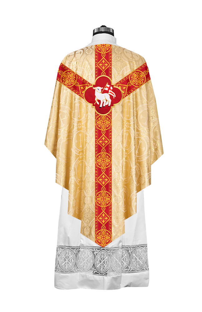 Ornate Liturgical Pugin Chasuble Vestment