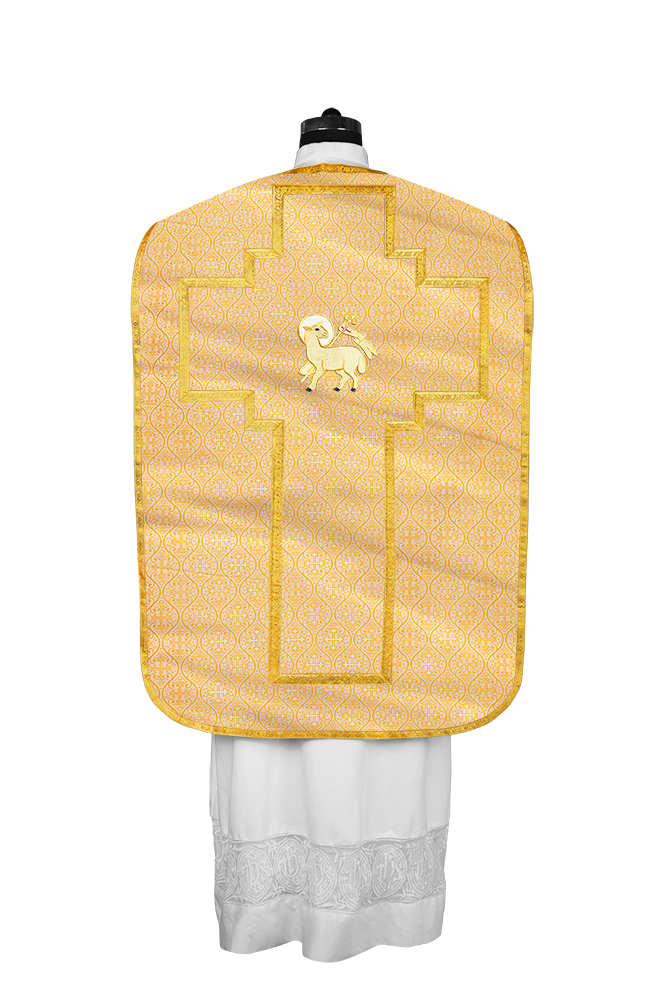 Roman Chasuble with adorned motif