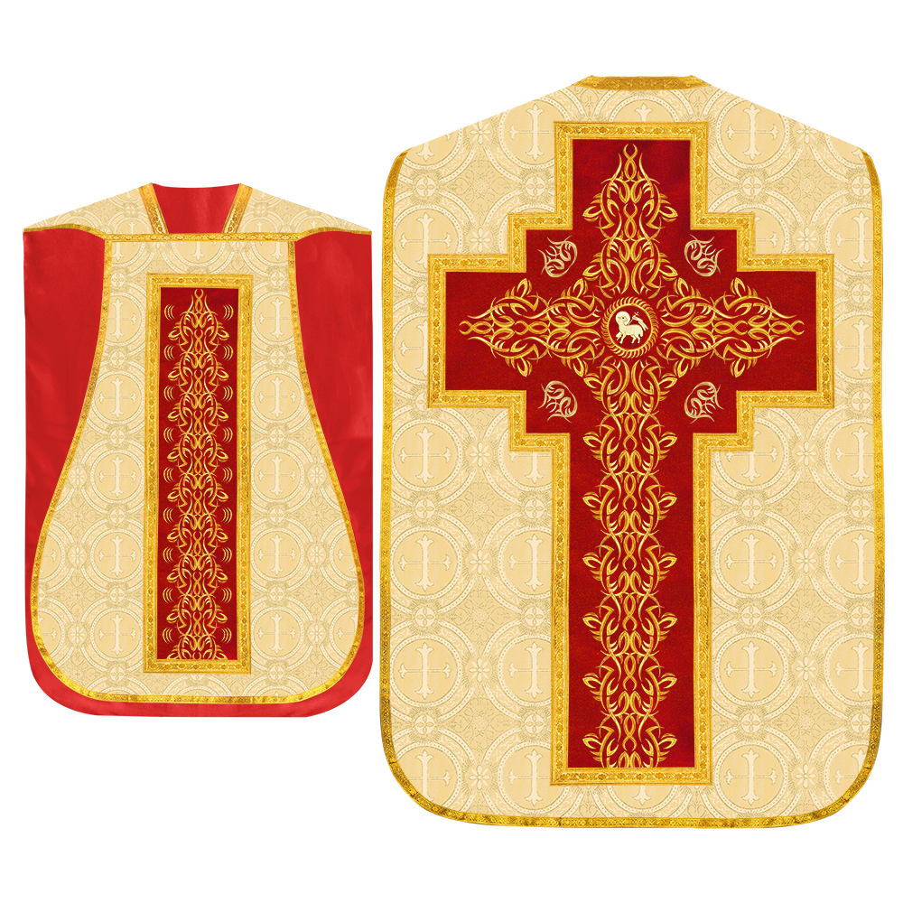 Fiddleback vestment with stole