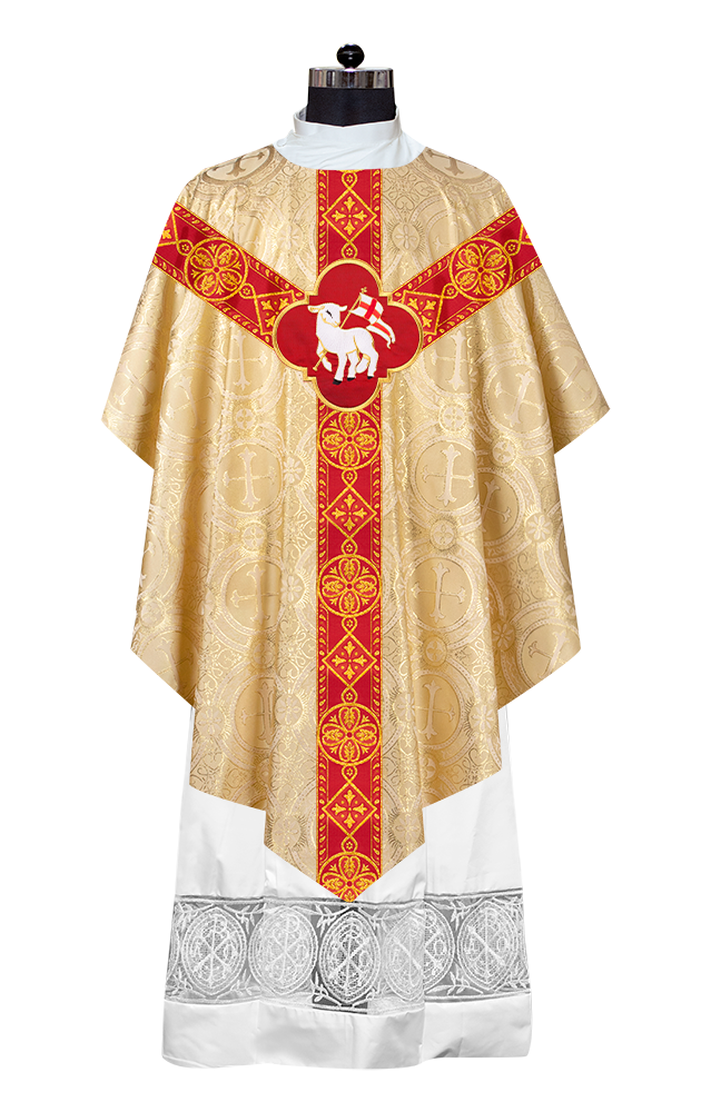 Ornate Liturgical Pugin Chasuble Vestment