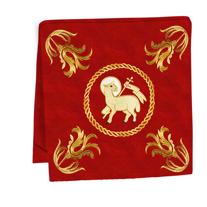 Church Altar Cloth with Refined Embroidery and Motif