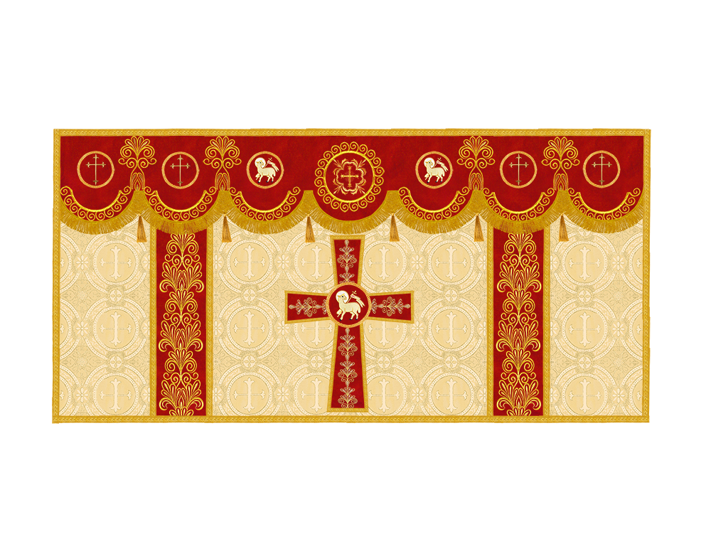 Altar Cloth with Liturgical Motif