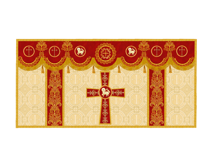 Altar Cloth with Liturgical Motif