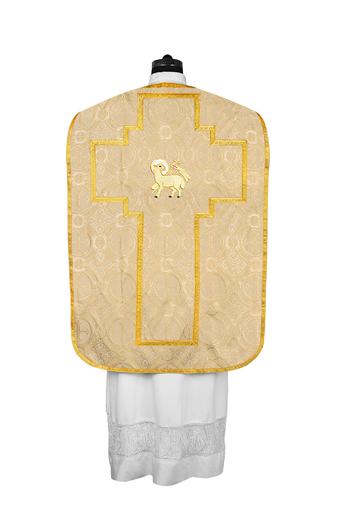 Roman Chasuble with adorned motif