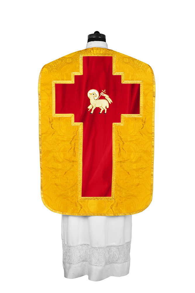 Fiddleback with spiritual motif