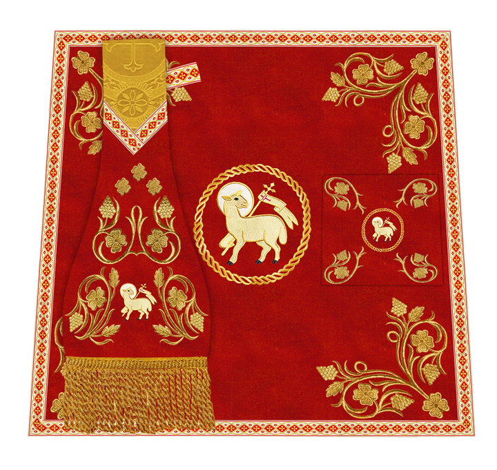 Grapes Embroidery Mass set with Motif