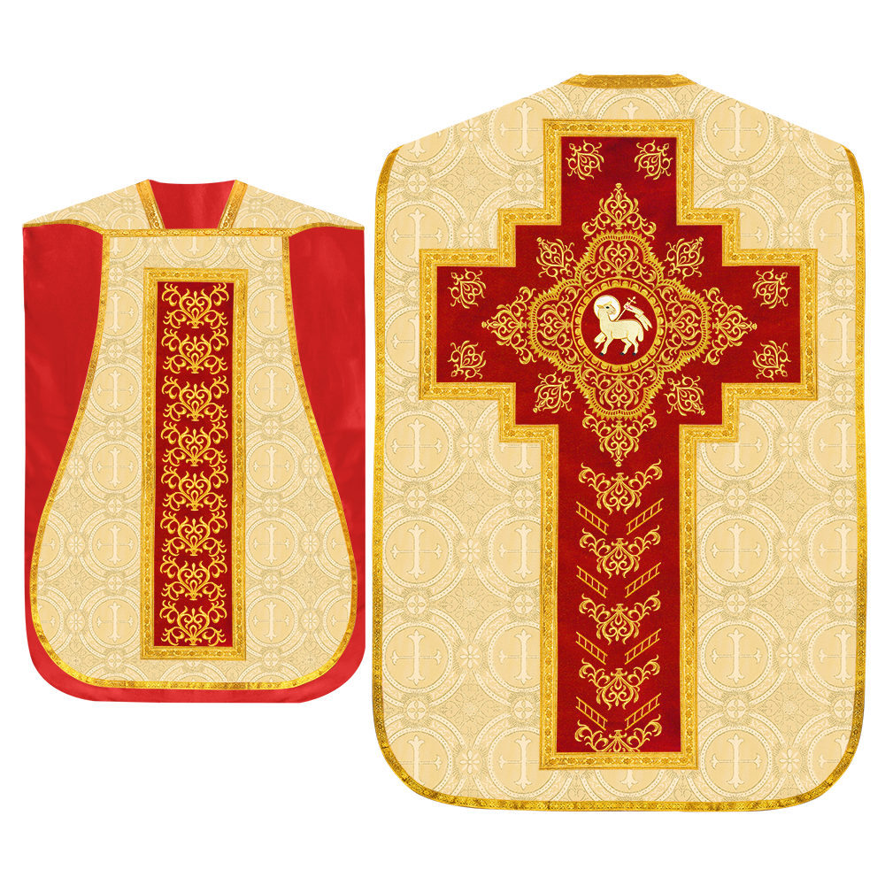 Fiddleback Vestment with Adorned Orphrey