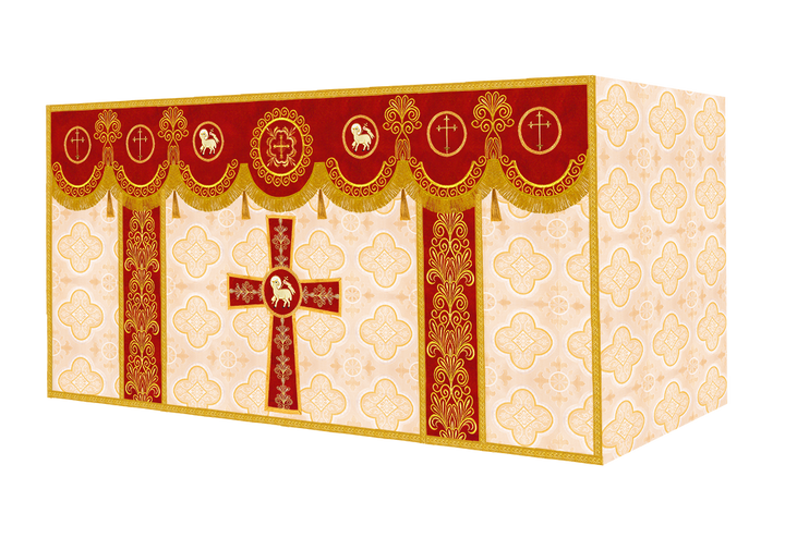 Altar Cloth with Liturgical Motif