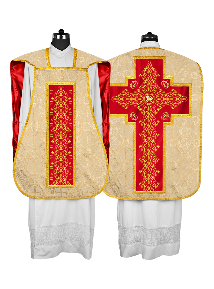 Fiddleback vestment with stole