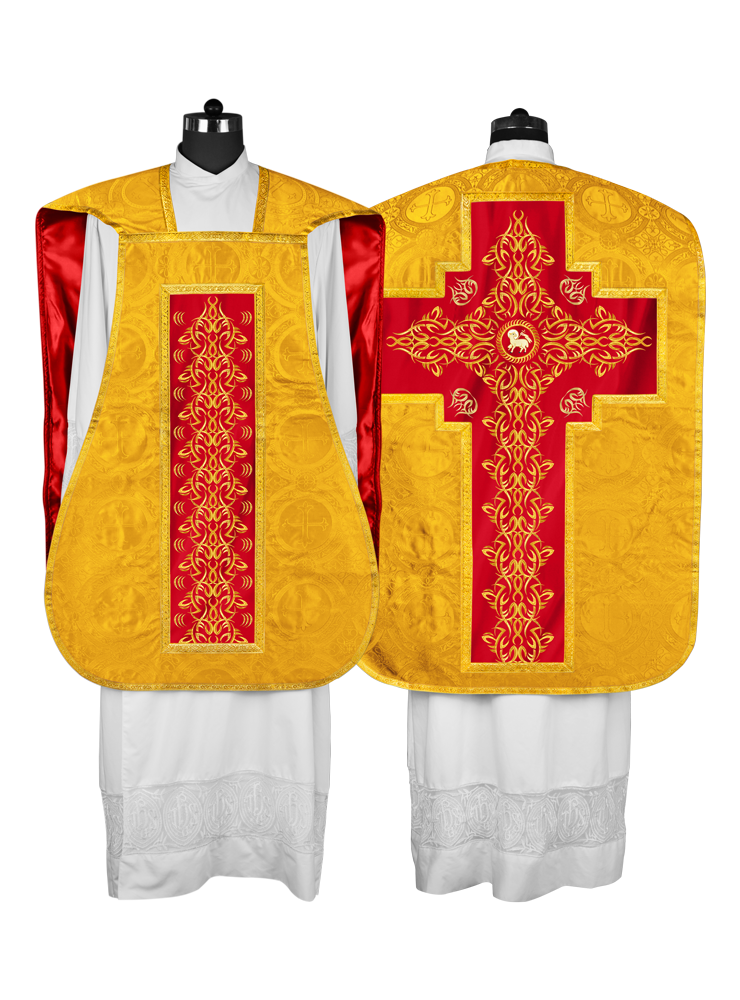 Fiddleback vestment with stole