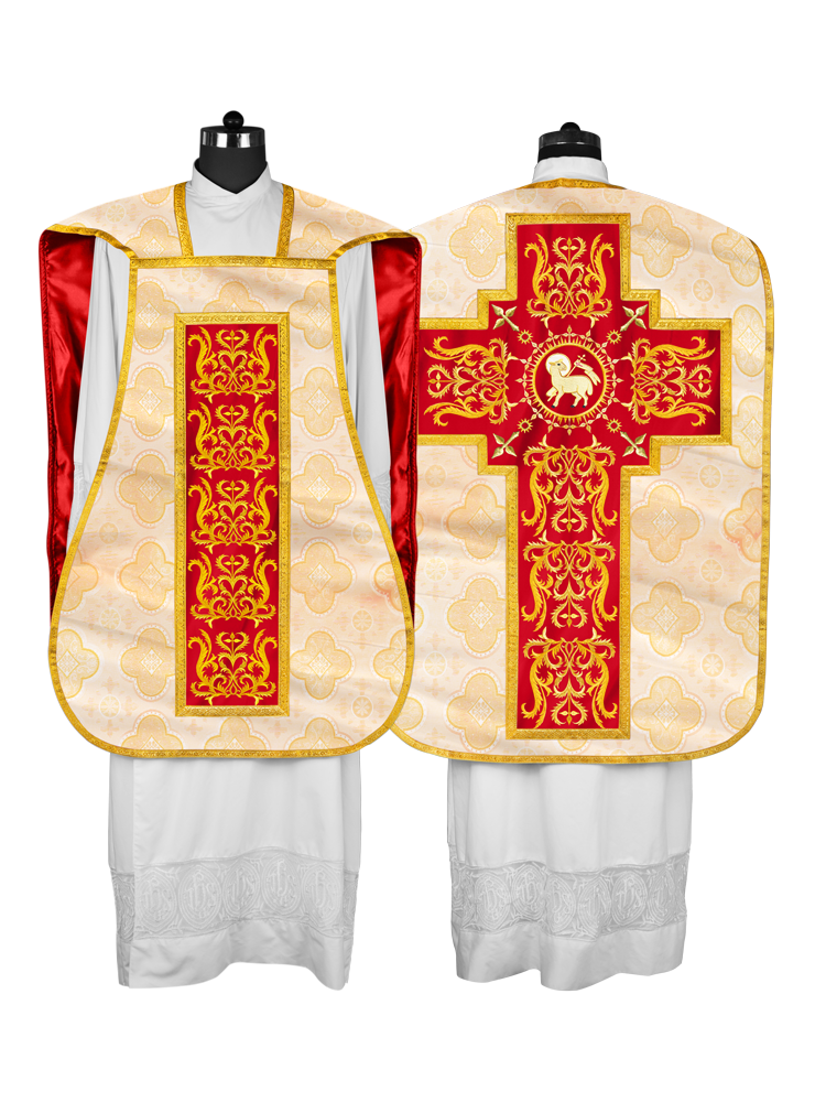 Roman Chasuble with matching stole