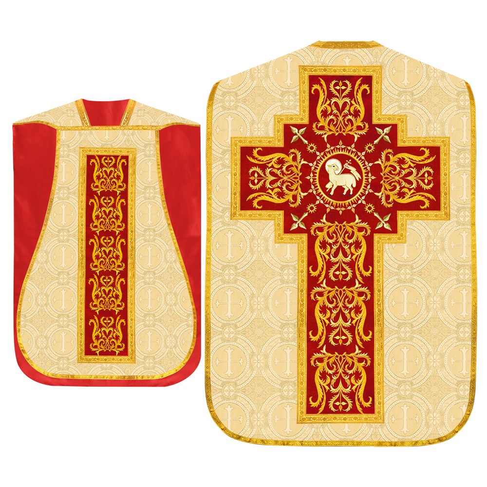 Roman Chasuble with matching stole