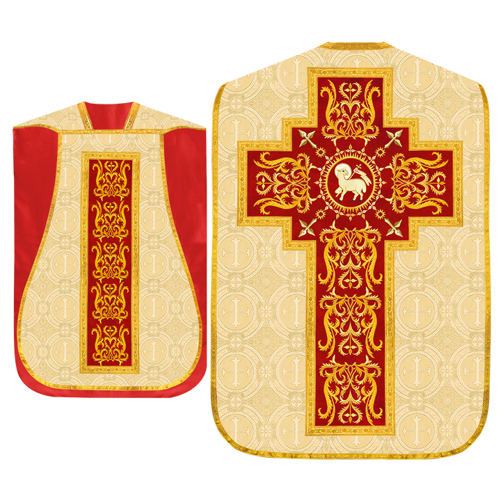 Roman Chasuble with matching stole