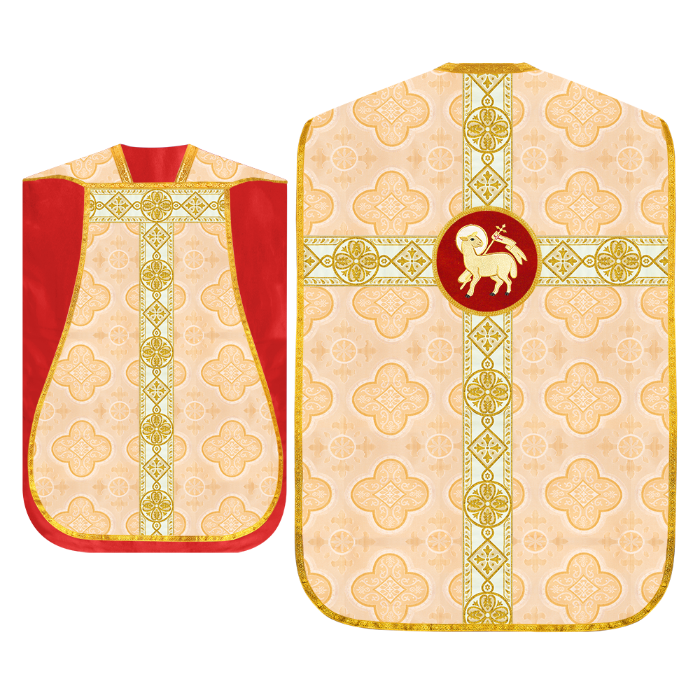 Fiddleback Vestment adorned with lace