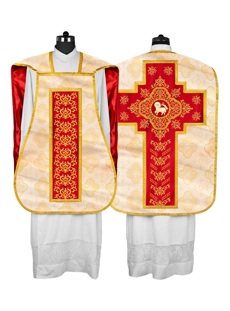 Fiddleback Vestment with Adorned Orphrey