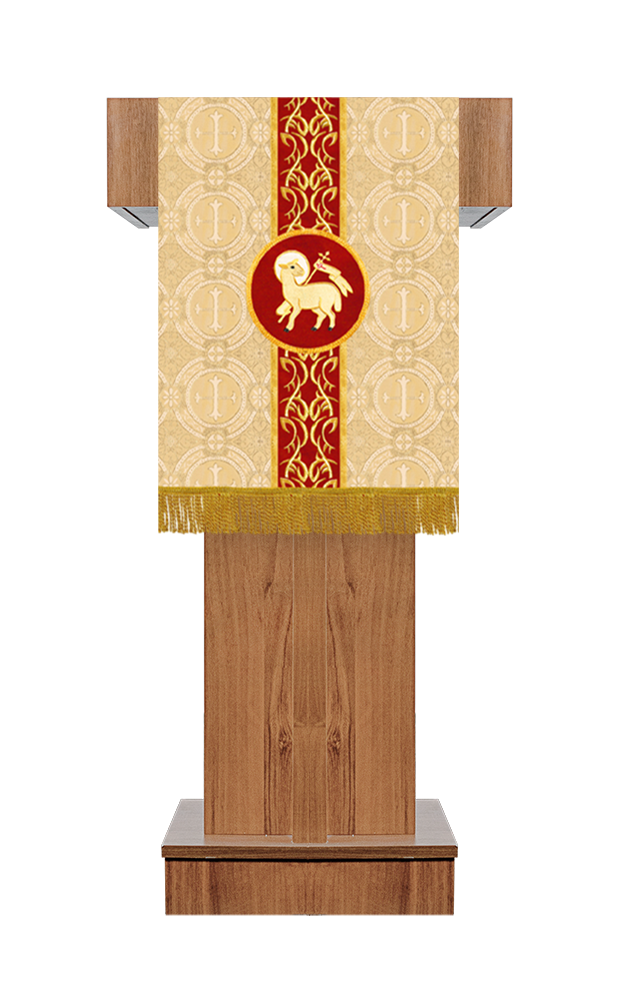 Pulpit/Lectern with Braided Orphrey