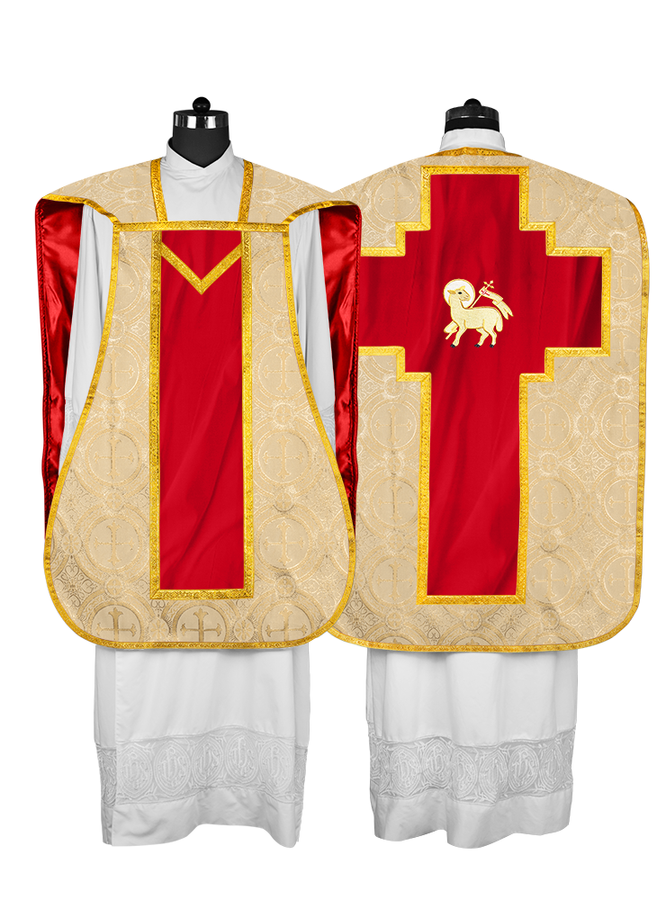 Fiddleback with spiritual motif