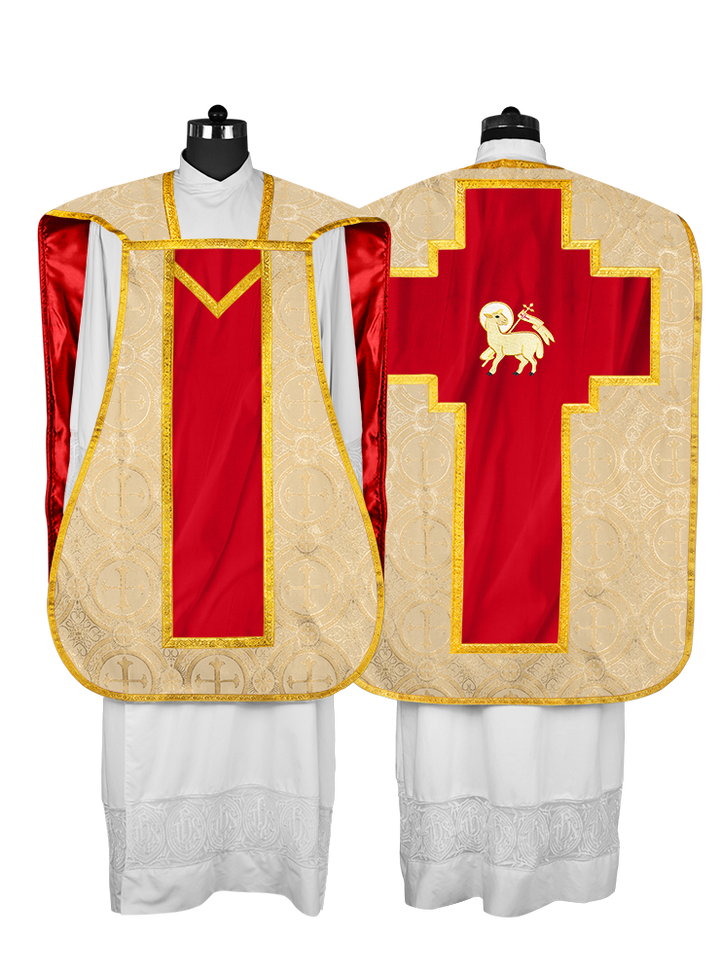 Fiddleback with spiritual motif