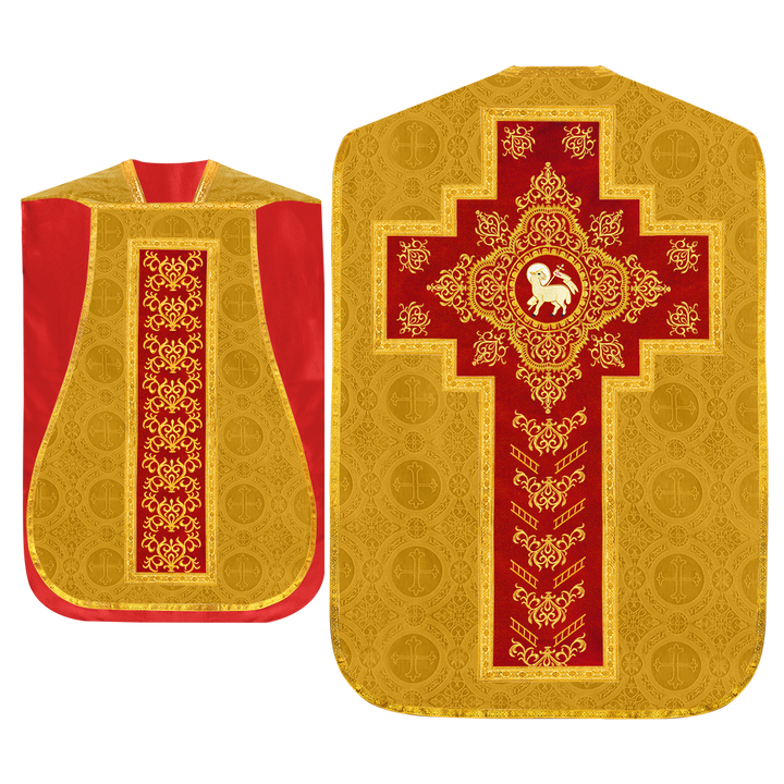 Fiddleback Vestment with Adorned Orphrey