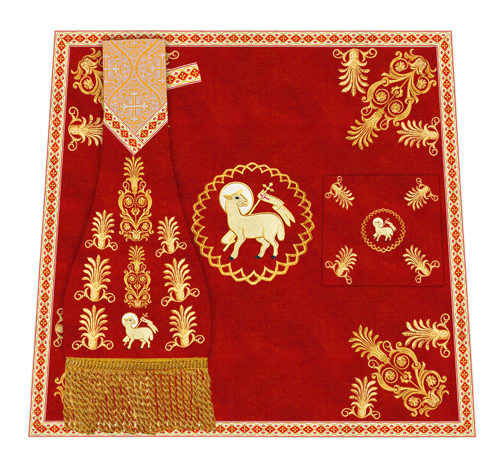 Embroidered Motif and Trims Mass set